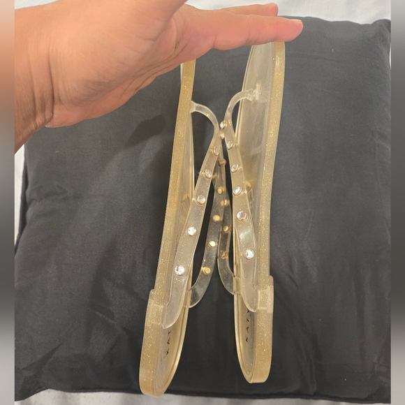 Katy Perry Collections Sparkling Gold Sandals‎ - Picture 4 of 4